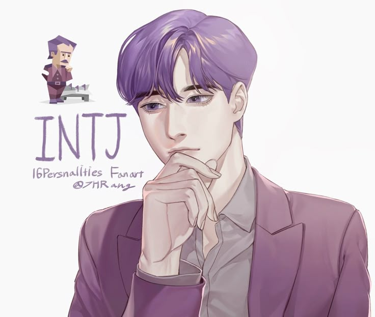 7hrang Mbti, Intj Boy, Enfp X Intj, Entp And Intj, Intj Characters, Intj Enfp, Intj Women, Types Of Psychology, Mbti Fanart