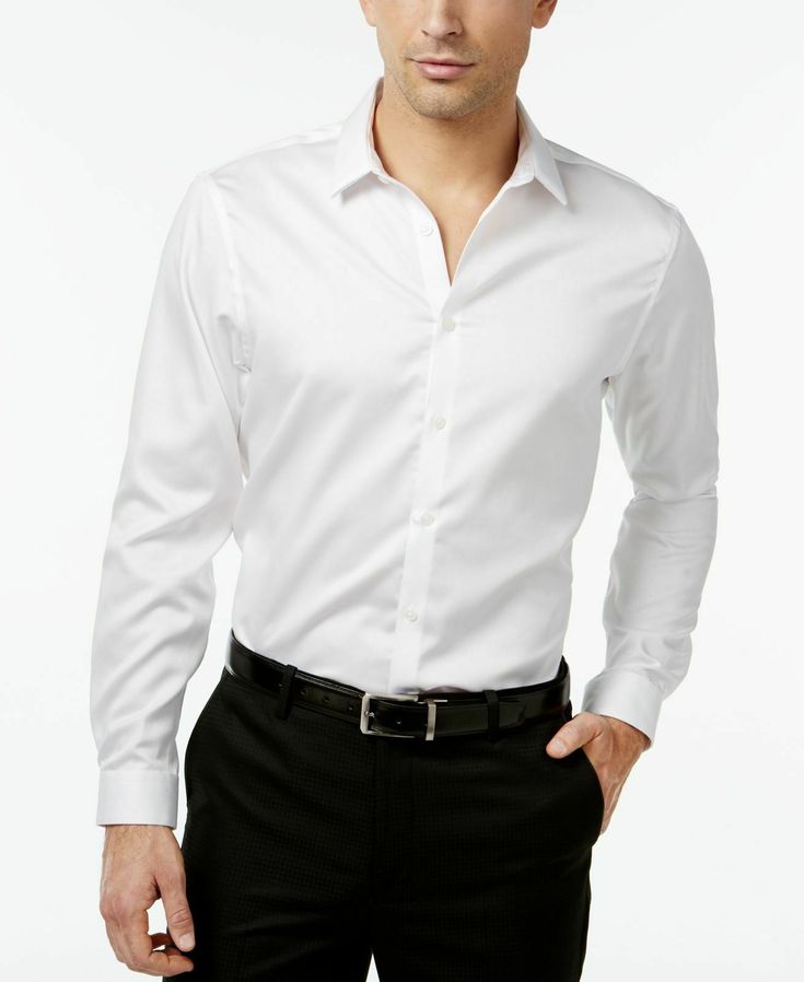 $82 INC INTERNATIONAL CONCEPTS Men's FIT WHITE DRESS SHIRT 16-16.5 L *REPAIRED* Description INC International Concepts adds some structured style to your casual look with the shoulder epaulettes and roll-tab sleeves of this cool button-down shirt. Point collar Epaulettes at shoulders Pocket at chest Roll-tab sleeves Cotton/polyester Machine washable Imported Details Item has been repaired. (Please review pictures for details) About Us We sell only 100% authentic clothing from new with tags to ge White Long Sleeve Shirt Dress, White Fitted Dress, Shirt Outfit Men, Shirt Dress Outfit, White Collared Shirt, Iron Shirt, White Button Down Shirt, White Shirt Dress, Men Fits