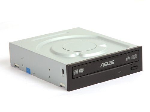 an asus cd player is shown on a white background