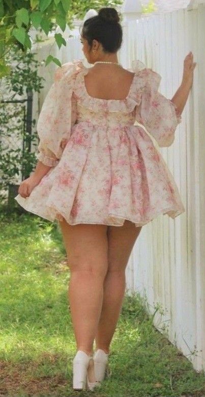 Plus Size Posing, Plus Size Beauty, Pink Outfits, Curvy Girl Outfits, Curvy Girl Fashion, Curvy Outfits, Girly Outfits, Kawaii Fashion, Curvy Fashion