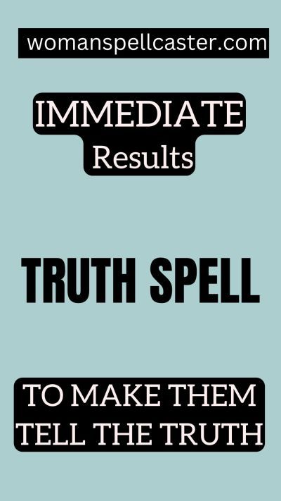 three different types of women's rights in the united states, with text that reads immediate results truth spell to make them tell the truth