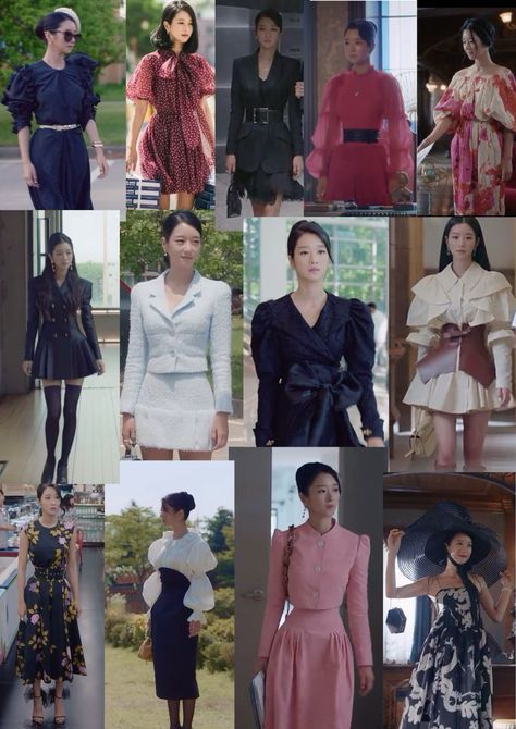 Seo Ye Ji Its Okay To Not Be Okay Outfit, Seoyeji Outfit, Its Okay To Not Be Okay Fashion, It’s Okay To Not Be Okay Fashion, Seo Yeji Its Okay Not To Be Okay, Iconic Kdrama Outfits, It's Ok Not To Be Ok Kdrama Outfits, Bitter Korean Style, Kdrama Dress Outfit