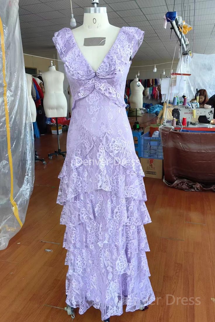 أرجواني حفلة موسيقية فستان طويل مساء ثوب الدانتيل حزب اللباس Sleeveless Lavender Evening Dress For Prom, Lavender Sleeveless Party Gown, Sleeveless Lavender Gown For Party, Lavender Evening Dress For Prom Party, Lavender Evening Dress For Prom Season, Lavender Gown For Prom Season Party, Lavender Gown For Prom Party, Lavender Evening Dress For Prom, Lavender Formal Evening Dress For Prom