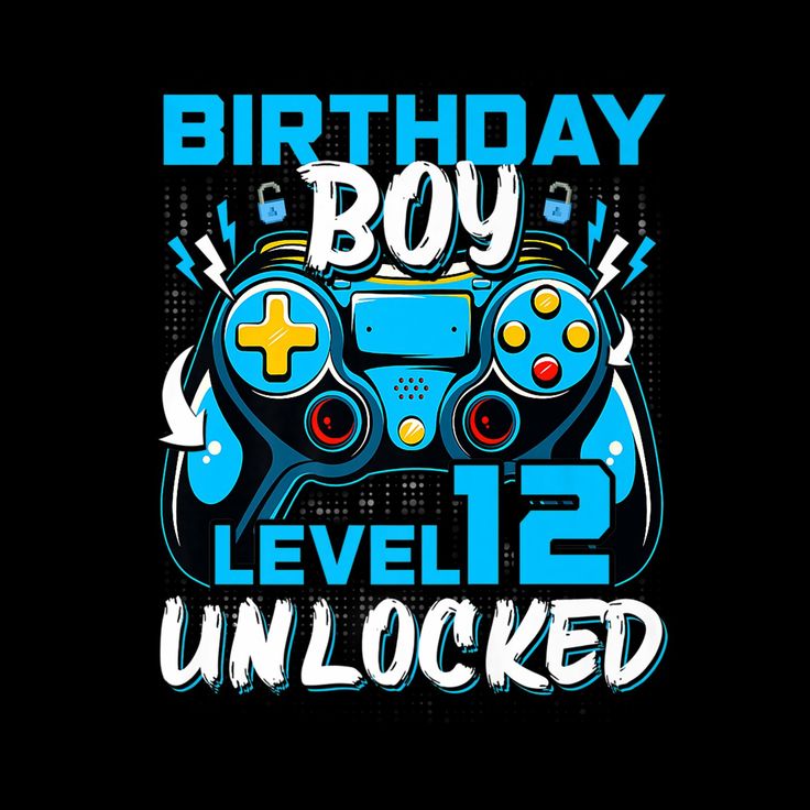 a birthday boy level 12 unlocked video game controller