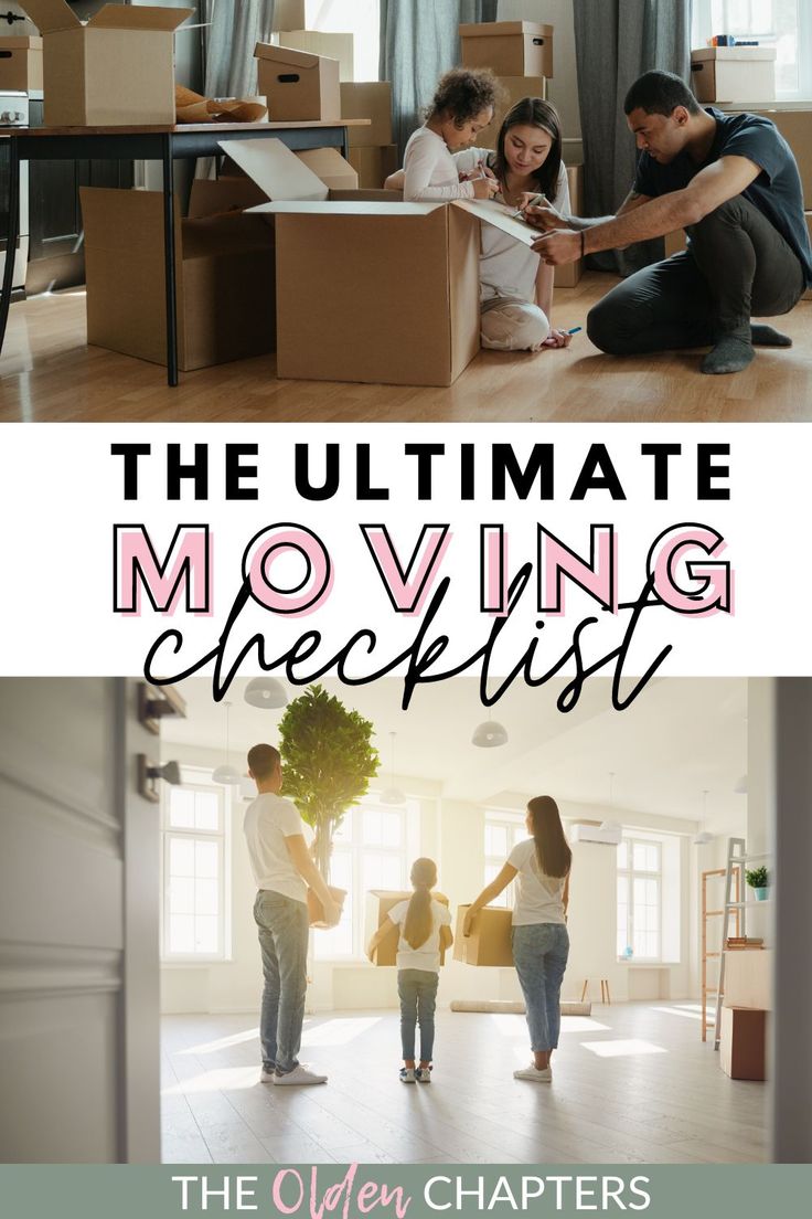 the ultimate moving checklist is here