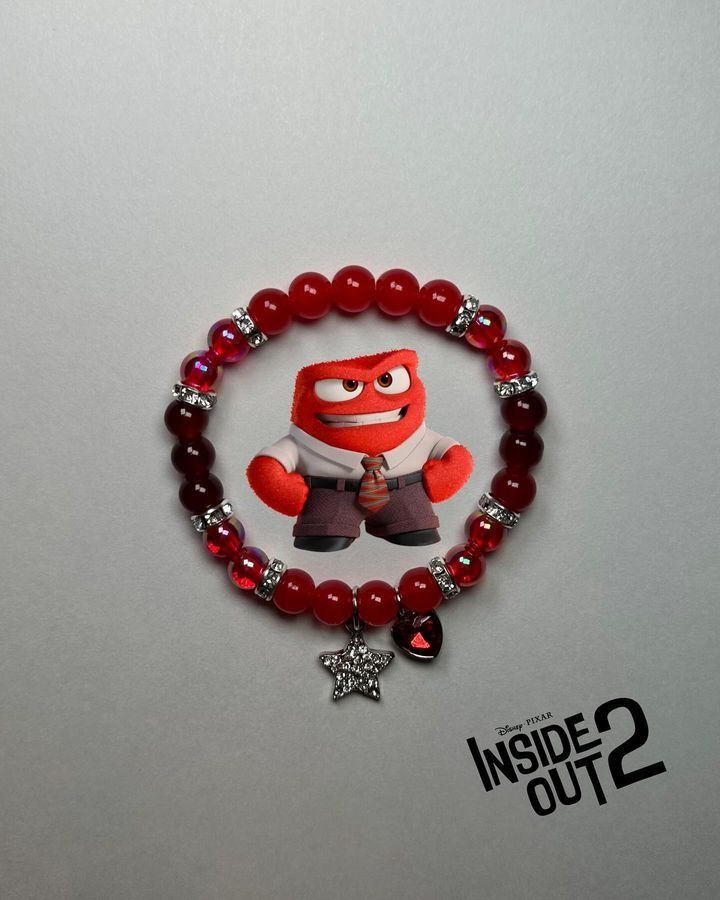 Inside Out2, Bracelet Making Tutorial, Beaded Bracelet Diy, Diy Jewelry Bracelets, Girly Bracelets, Disney Bracelet, Inside Out 2, Bracelet Diy, Pretty Bracelets