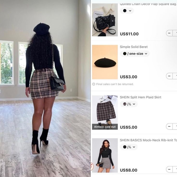 Shein Thanksgiving Outfit, Black Shein Outfits, Shein Church Outfits, Fall Outfit Ideas Black Women, Baddie Shein Outfits Winter, Shein Recreation Outfits, Winter Shein Outfits, Shein Fits Baddie, Cute Shein Outfits