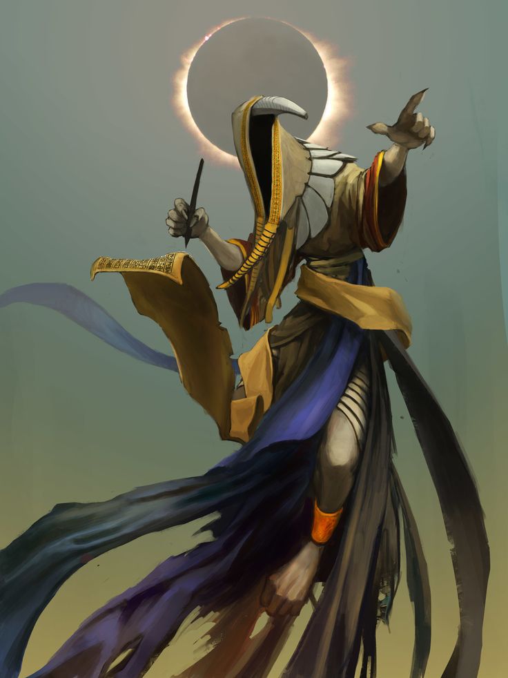 Thoth Egyptian God, Thoth God, Egyptian Gods And Goddesses, God Anime, God Of Knowledge, God Tattoo, Egyptian Deity, Character Design Challenge, Gods Of Egypt