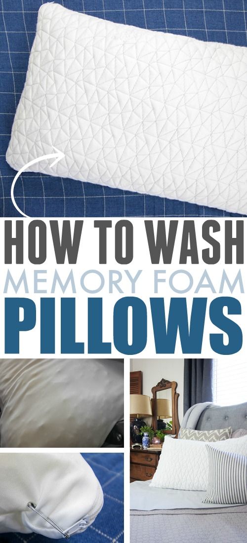 how to wash memory foam pillows with the help of an expert pillow maker and make them comfortable