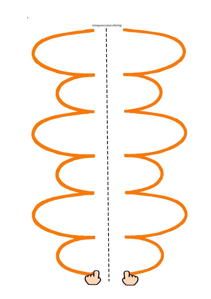 an orange spiral is shown with two hands on it