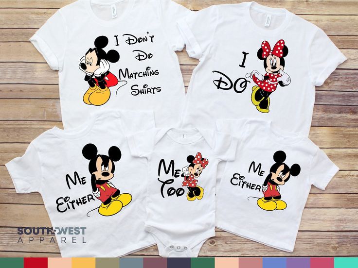 I Do I Don't Do Matching Shirts, Family Matching Disney Shirts, Mickey And Minnie,disney Trip Shirt,family Vacation Shirt Family Matching Mickey Mouse Tops For Disney Trips, Family Matching Tops With Cartoon Print For Disney Trips, Family Matching Cotton T-shirt For Disney Fan Events, Family Matching Cotton T-shirts For Disney Trips, Family Matching White Tops For Disney Trips, Family Matching Cotton T-shirt For Vacations, Family Matching Crew Neck Tops For Disney Trips, Family Matching Mickey Mouse Cotton Tops, White Family Matching T-shirt With Mickey Mouse