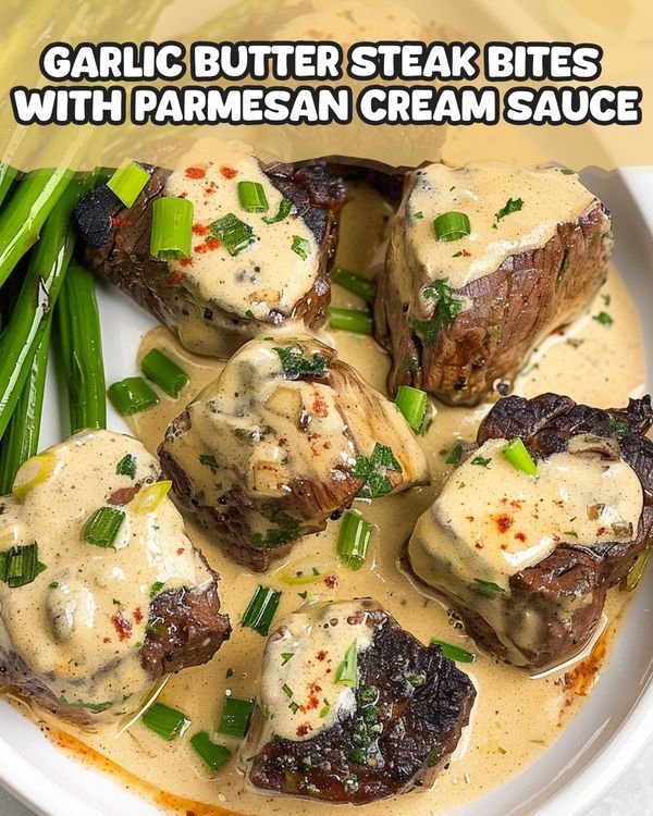 Cheesy Mashed Potatoes Recipe, Garlic Butter Steak Bites, Butter Steak Bites, Roast Beef Dinner, Garlic Steak, Butter Steak, Parmesan Cream Sauce, Cheesy Mashed Potatoes, Garlic Butter Steak