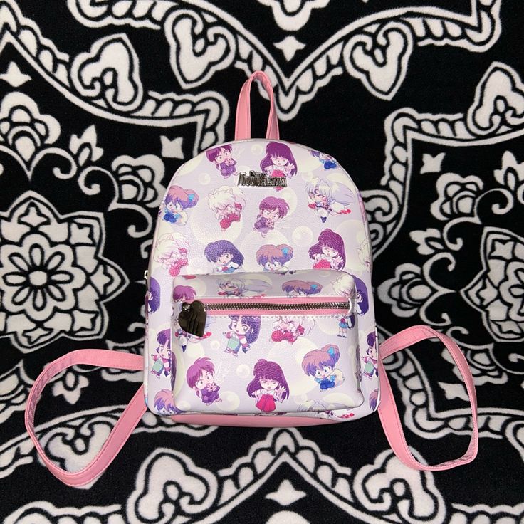 Brand New With Out Tags, Super Cute And Lightweight With Long Straps! Harajuku Style Purple Backpack For Daily Use, Kawaii Purple Backpack For Everyday Use, Harajuku Style Purple Backpack For Everyday, Purple Harajuku Student Bag, Purple Harajuku Style Student Bag, Harajuku Style Purple Bag For Back To School, Harajuku Style Purple School Bag, Purple Kawaii Bag For Students, Purple Kawaii Student Bag