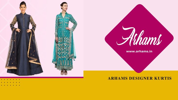 Arhams Designer Kurtis & Gowns Order On Whatsapp 919468590026