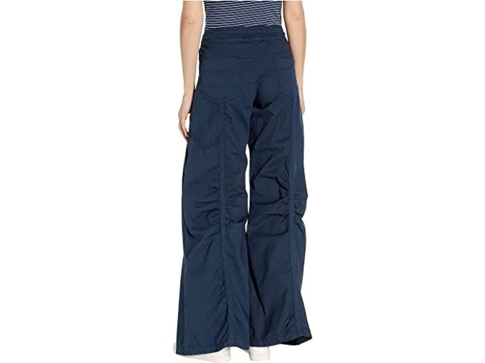 XCVI Willow Wide Leg Stretch Poplin Pants | Zappos.com Fitted Wide Leg Utility Bottoms, Cotton Wide-leg Utility Bottoms, Utility Wide-leg Cotton Bottoms, Utility Style Wide-leg Cotton Bottoms, Trendy Cotton Parachute Pants For Work, Utility Style Stretch Bottoms For Work, Stretch Utility Bottoms For Workwear, Fitted Cotton Parachute Pants With Pockets, Spring Full Length Work Pants With Hip Pockets