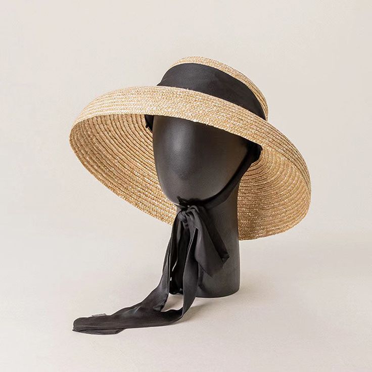 Discover the Perfect Summer Companion Embrace the sun while staying cool and protected with our Stylish Wide Brim Summer Beach Straw Hat. Perfectly blending fashion with function, this hat is designed for both men and women who enjoy the outdoors while looking effortlessly chic. Whether you're planning a day at the beach, a stroll through the park, or an outdoor gathering, this hat promises to elevate your style and provide essential sun protection. Exceptional Features Our straw hat is crafted from high-quality materials, ensuring breathability and comfort. The unique lamp shape design not only stands out but also provides ample shade, protecting your face and neck from the sun's harmful UV rays. Its solid pattern and neutral color make it versatile enough to complement any summer outfit. Adjustable Flat Brim Panama Hat For Sunbathing, Adjustable Panama Hat With Short Brim For Sunbathing, Adjustable Curved Brim Hat For Sunbathing, Vacation Boater Hat With Uv Protection And Flat Brim, Brimmed Boater Hat For Beach Season, Adjustable Brimmed Boater Hat For Vacation, Summer Straw Visor Hat For Travel, Adjustable Wide Brim Boater Hat For Sunbathing, Adjustable Short Brim Hat For Sunbathing