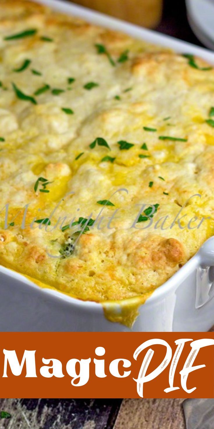 a casserole dish with cheese and vegetables in it