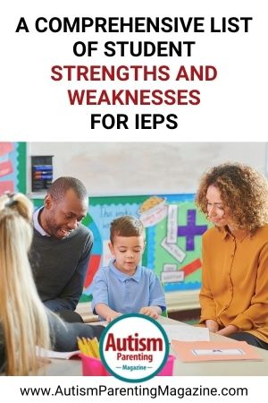 Individual education programs (IEPs) are legal documents that ensure that students with disabilities that negatively impact their education receive appropriate, tailored educational support and access to specialized services.&nbsp;    Establishing a list of student strengths and weaknesses Student Strengths, Individual Education Plan, Iep Goals, Strengths And Weaknesses, Education For All, Early Intervention, Legal Documents, Special Needs, Special Education