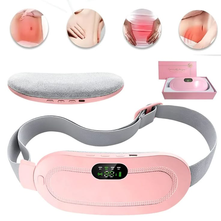 Heating Pad Belt, Menstrual Heating Pad, Menstrual Kit, Cramps Relief Menstrual, Period Cramps Relief, Heating Pad For Cramps, Massage For Women, Period Cramp Relief, Menstrual Cramp Relief