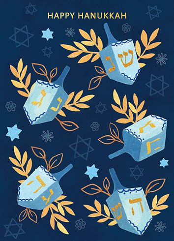 DREIDELS - Kingfisher Road - Online Boutique Hannukah Crafts, Happy Hannukah, Hanukkah Lights, Hanukkah Art, Chanukah Decor, Holiday Graphics, Hanukkah Cards, Holiday Banner, Festival Of Lights