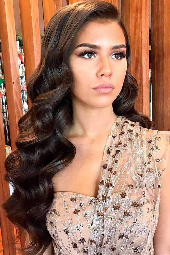 Long Retro Waves #longhairstyles #wavyhair 100 Human Hair Wigs, Shag Haircut, Hair St, Long Wavy Hair, Prom Hairstyles, Wedding Hairstyles For Long Hair, Mick Jagger, Formal Hairstyles, Winter Hairstyles