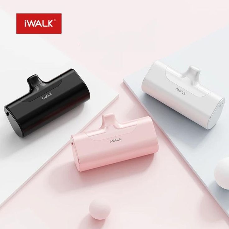 three different types of hair dryers on a pink and white surface with the words iwalk above them