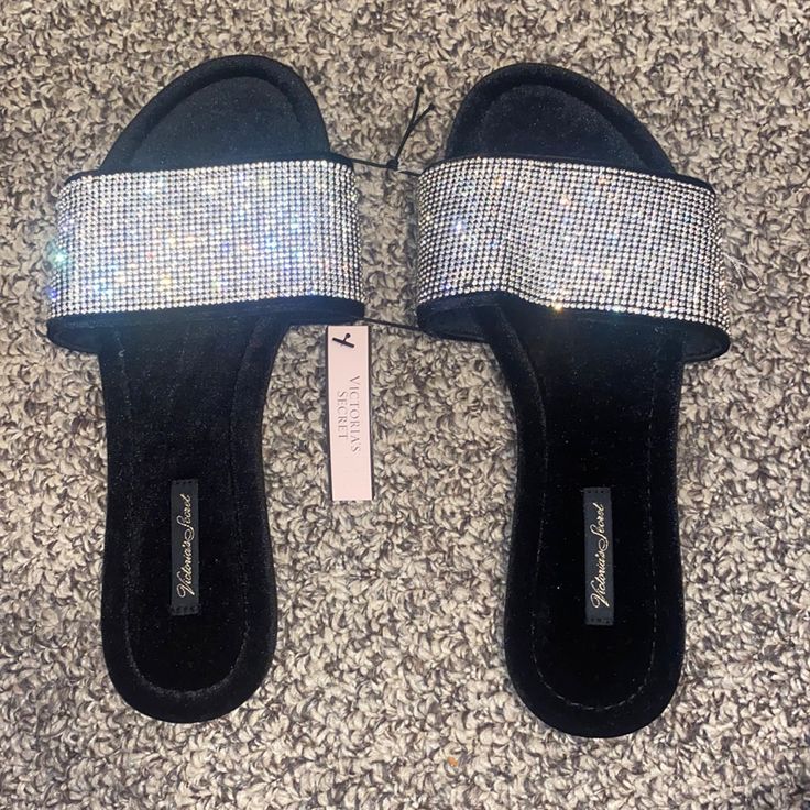 Rhinestone Suede Sandals. Brand New Victoria Secret Shoes, Pretty Sandals, Suede Sandals, Women's Shoes Sandals, Shoes Sandals, Victoria's Secret, Women Shoes, Sandals, Brand New