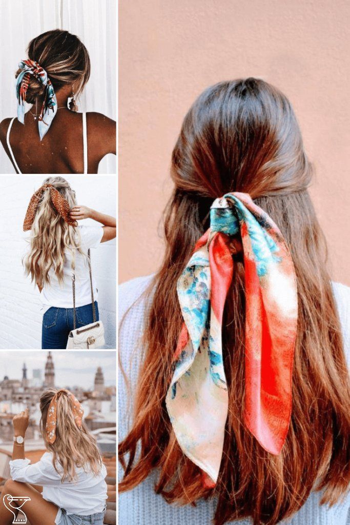 Hair Scarf Styles, Fast Hairstyles, Chic Hairstyles, Bandana Hairstyles, May 17, Hair Dos, Ombre Hair, Scarf Hairstyles, Up Hairstyles