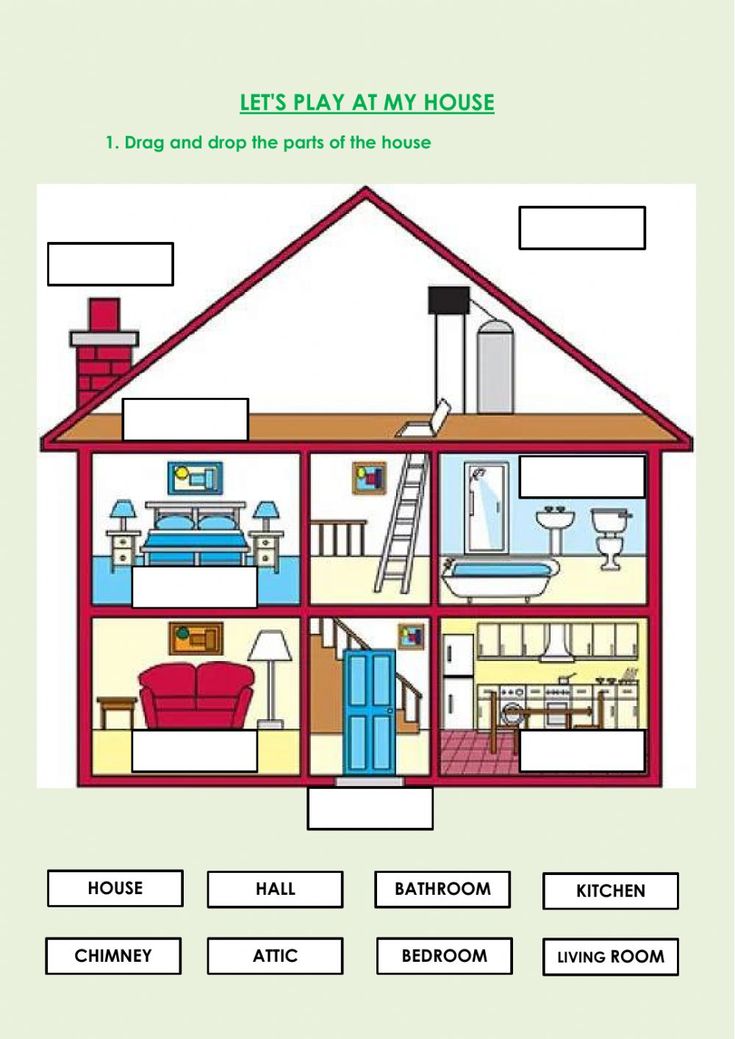 the floor plan for a house with all the rooms labeled in each section and their names