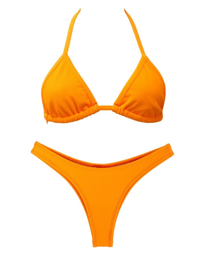 Orange Minimalist, Perfume Scents, Cute Swimsuits, Triangle Top, Shop Swimwear, Bathing Suit, Bathing Suits, High Rise, Bundles