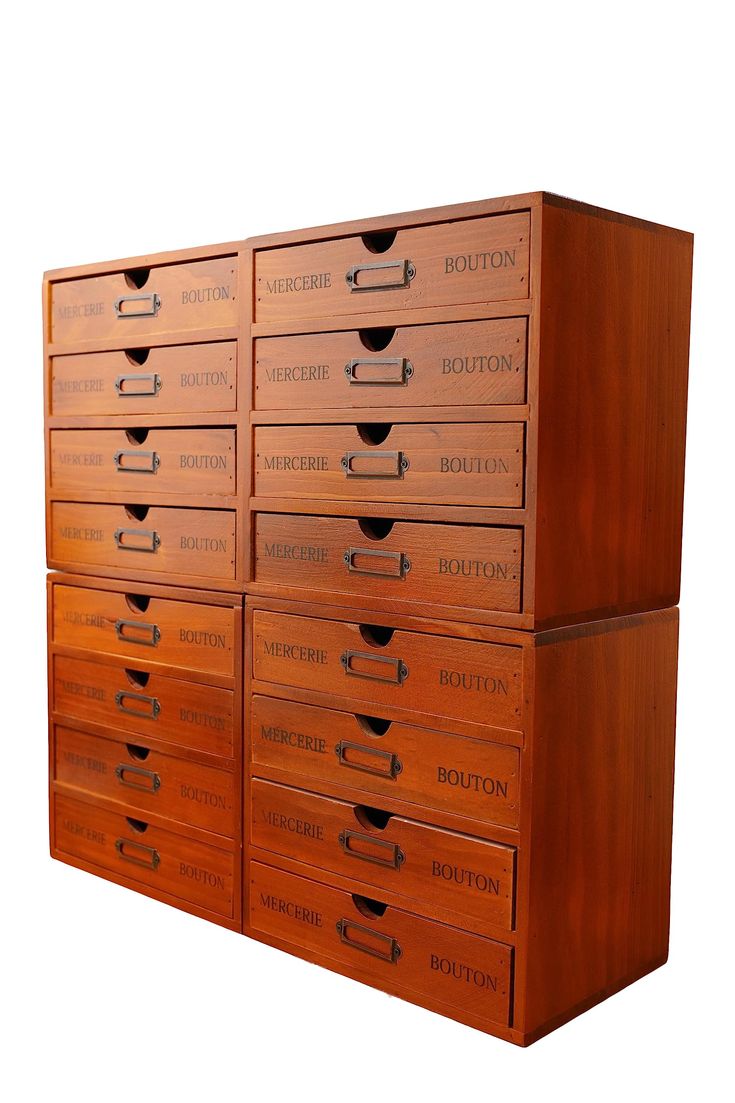 PRICES MAY VARY. Filing & Organizing Made Easy - Get more than enough storage for all your existing (and future) items without having to compromise desk space with the Primo Supply 16-Drawer Wooden Storage Unit. Finished with a classic brown exterior and in a vintage design, this desktop shelf drawer makes for the perfect storage and organizing solution for the office, school or even your home Versatile Freestanding Wooden Organizer Chests - Our wooden filing boxes actually consist of 4 4-drawer Countertop Drawers, Vintage Filing Cabinet, Wooden Organizer, Wooden Rack, Wooden Cards, Wooden Drawers, Wooden Vase, Wooden Storage Boxes, Wooden Design