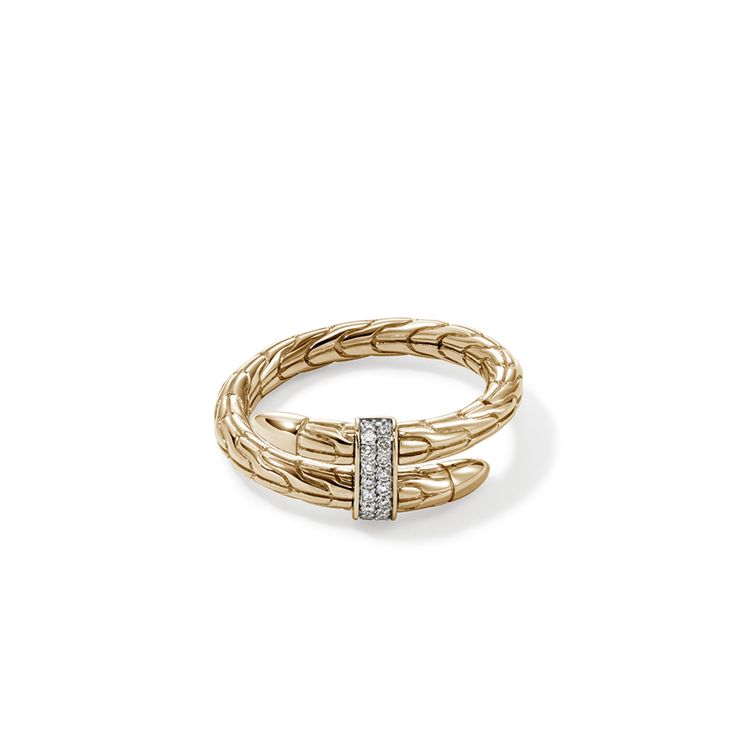 Spear Ring, Gold, Diamonds|RGGX986802DI Coil Ring, John Hardy Jewelry, Glam Gifts, Thread Design, Ring Rose Gold, John Hardy, Diamonds And Gold, Yellow Gold Chain, Rose Gold Jewelry