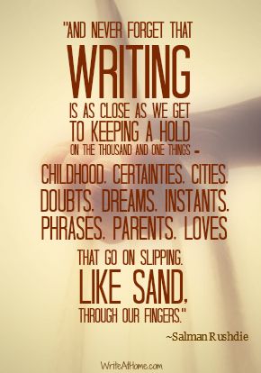 an image of a quote about writing and other things that are related to the poem