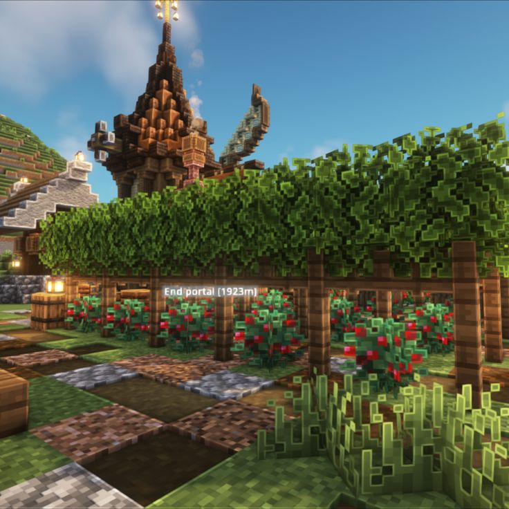 an image of a very nice looking house in minecraft