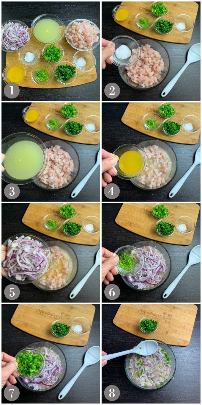 step by step instructions on how to make shrimp salad