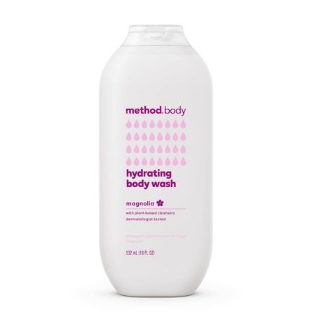 Method Stay Hydrated Body Wash - Magnolia - 18 Fl Oz : Target Monday Body Wash, All Kinds Shower Products, Method Body Wash, Sensitive Body Wash, Unscented Body Wash, Sensitive Skin Body Wash, Drink Plenty Of Water, Bath And Body Care, Body Care Routine