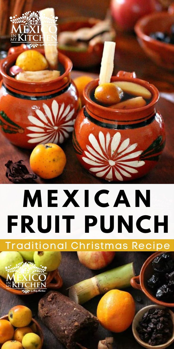 mexican fruit punch traditional christmas recipe