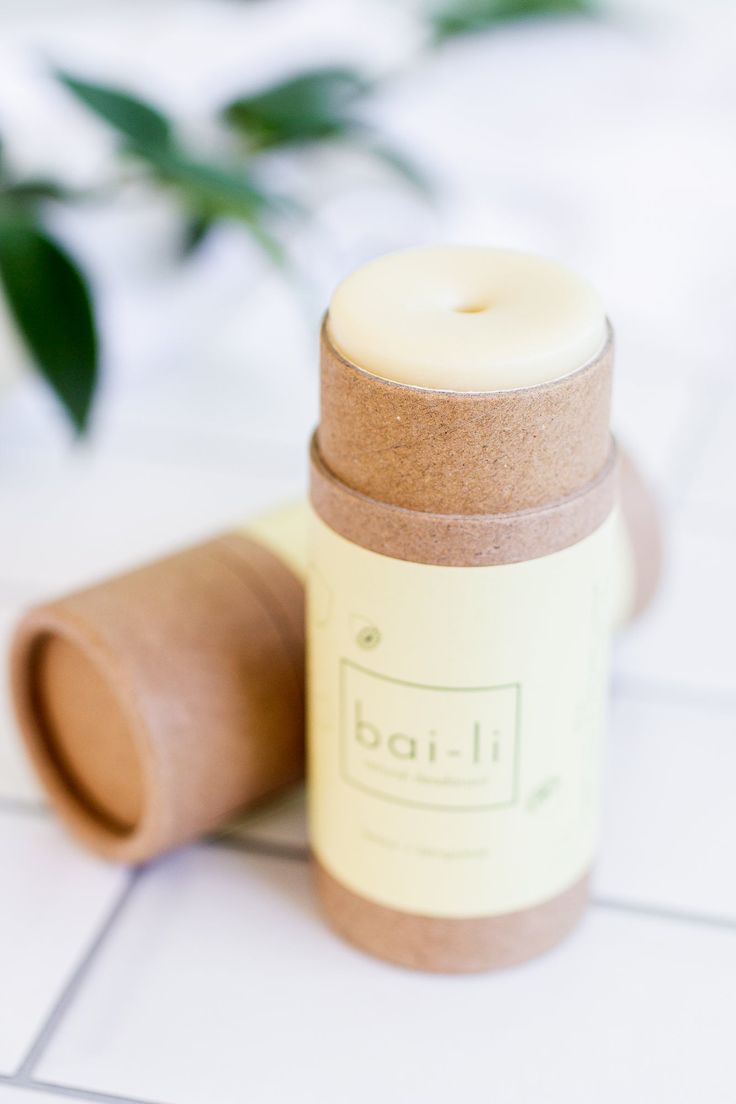 Our natural deodorant packaging has had a glow-up! ✨ It's still made with the same recipe and packaged in the cardboard tube you love and expect, but with new and improved labels. We'll get our photos updated as soon as we can, but in the meantime, please note that the tube you will receive will have different labels than the ones pictured here. Have you struggled with the endless search to find a plastic-free, aluminum-free, and baking soda-free deodorant that actually works? Yeah, we did too. Deodorant Packaging, Baking Soda Free Deodorant, A Drop In The Ocean, Baking Soda For Hair, Plastic Free Life, Baking Soda Benefits, Acne Prone Skin Care, Organic Deodorant, Moon Water