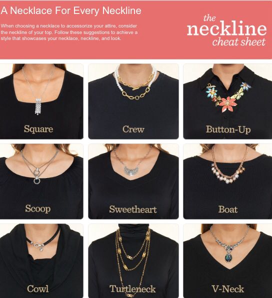 Neckline Cheat sheet. ... Necklace For Neckline, High Neckline Dress, High Collar Dress, Different Necklines, Crystal Wedding Dress, Mode Tips, Strapless Prom Dress, Grunge Dress, Dress Sketches