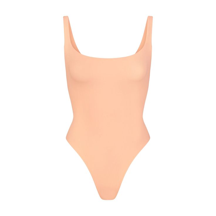 FITS EVERYBODY SQUARE NECK BODYSUIT | FADED NECTAR High Cut Seamless Bodysuit, High Cut Smoothing Leotard For Summer, Summer High Cut Smoothing Leotard, Second-skin High-cut Leotard For Summer, High Cut Seamless Summer Leotard, Summer High Cut Shapewear Bodysuit, Summer Shapewear Bodysuit With Boning, Boning Shapewear Bodysuit For Summer, Sleek High Cut Summer Bodysuit