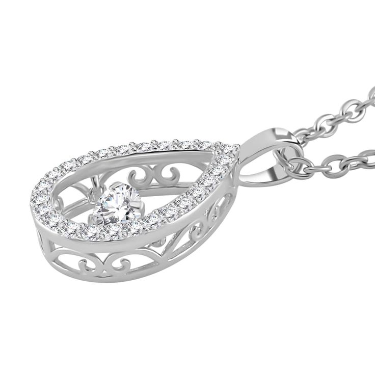 The simulated diamond halo tear drop pendant, crafted in sterling silver, elegantly combines sophistication with sparkle. This pendant features a stunning tear drop-shaped simulated diamond encircled by a halo of smaller stones, enhancing its brilliance. The silver pendant is an ideal choice for those seeking the luxurious look of diamonds with a timeless design.     Details         Drop pendant for women Symbolic of purity  Studded with simulated diamonds  Sought after for its radiance   Round shaped gems set on prongs  20 inches stainless steel necklace  Crafted in sterling silver for durability  Hypoallergenic jewelry, suitable for sensitive skin Tear Drop Pendant, Pendant For Women, Necklace Craft, Hypoallergenic Jewelry, Steel Necklace, Diamond Halo, Drop Pendant, Stainless Steel Necklace, Tear Drop