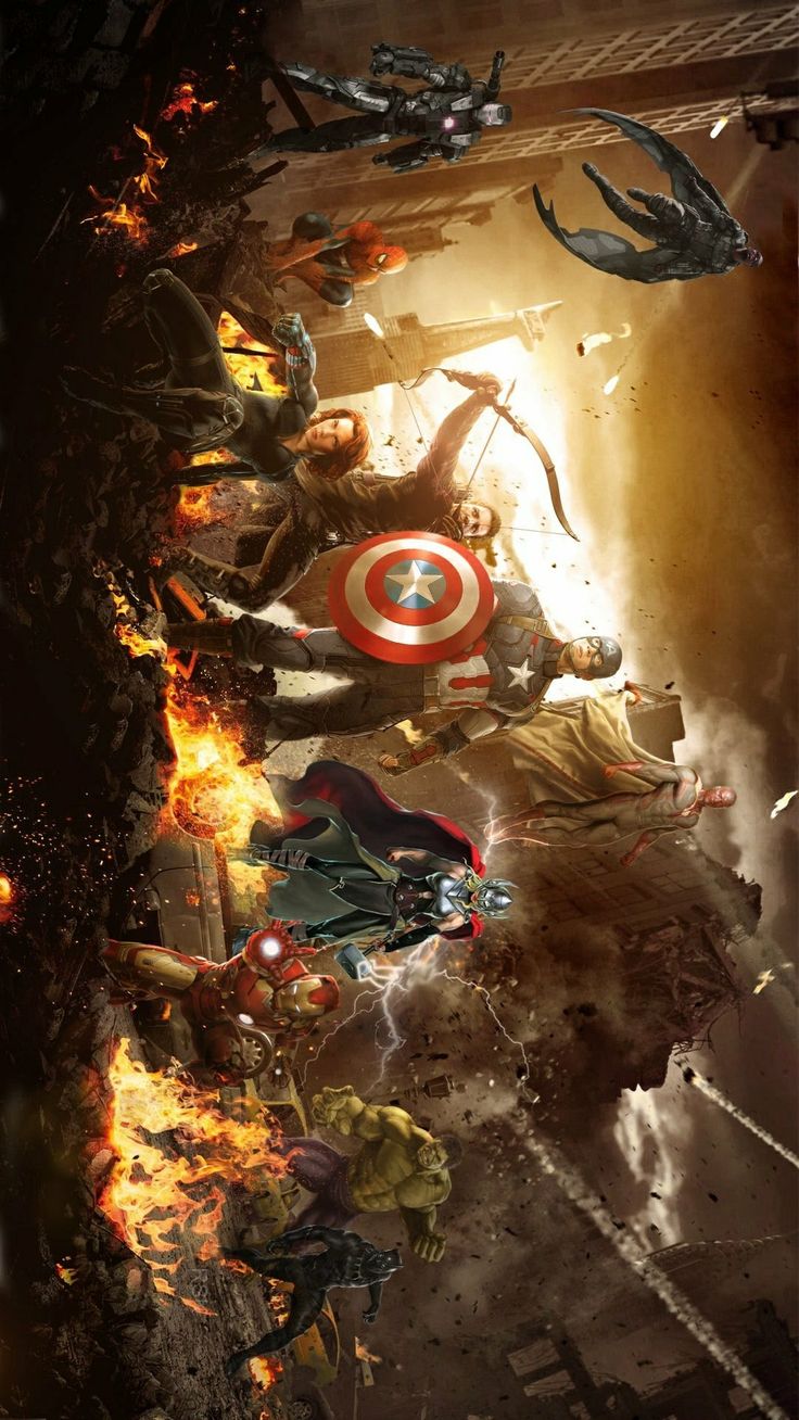 the avengers movie poster is shown in this image