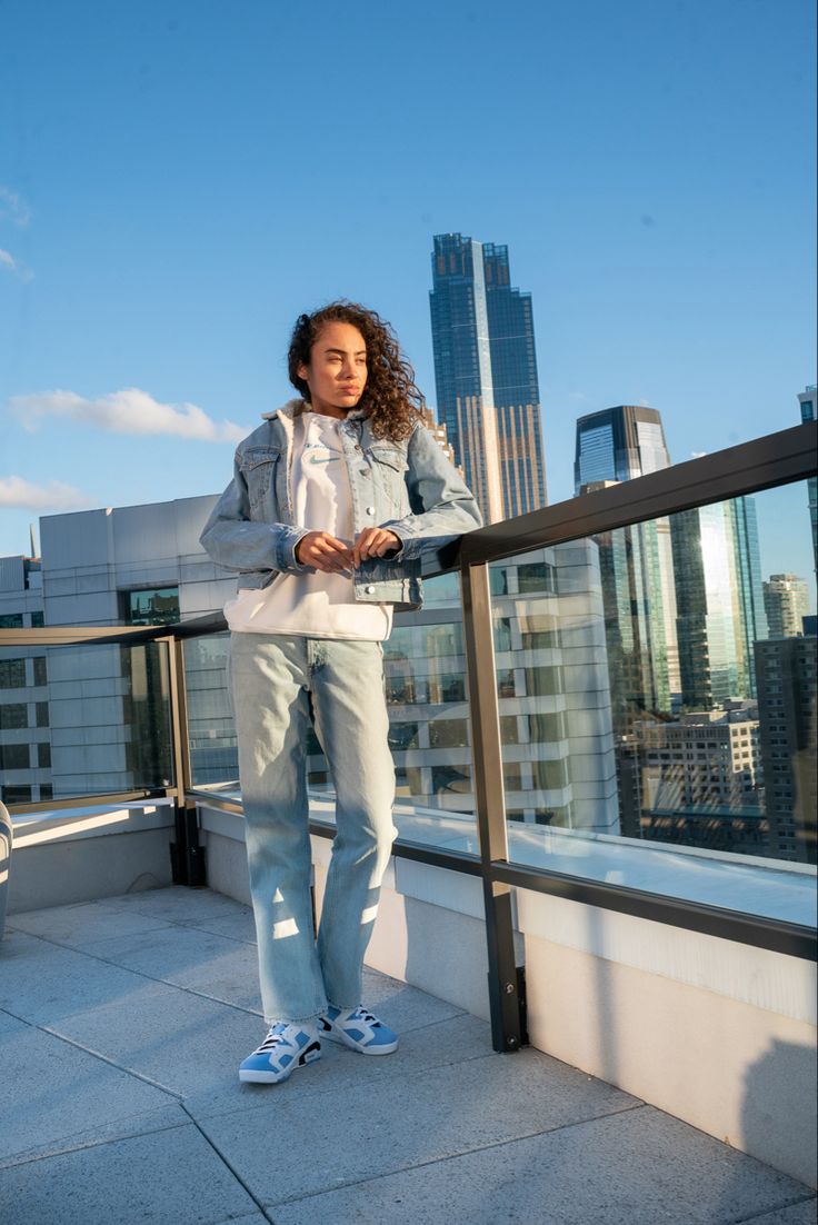 The upcoming Air Jordan 6 UNC styled with denim. Set to release on March 5, 2022.

#sneakers #streetwear #casualstyle #sneakerstyle #shadetv #jordan #howtostyle #sneakerhead #outfits #outfitoftheday #supreme #marissahill #youtube #womensclothing #womenfashion #streetwearstyle #styling Unc 6s Outfit, Jordan Unc Outfit, Jordan 6 Outfit Woman, 6s Outfit, Unc Outfit, Sneakerhead Outfits, 2022 Sneakers, Jordan Unc, Denim Set