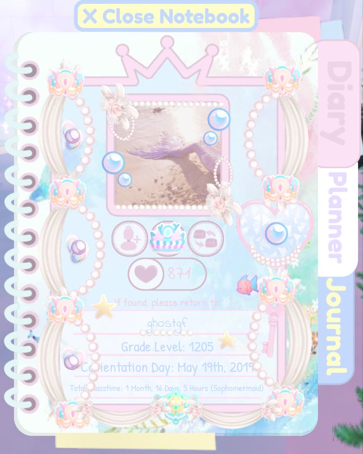 a close up of a cell phone with a princess theme on the front and back