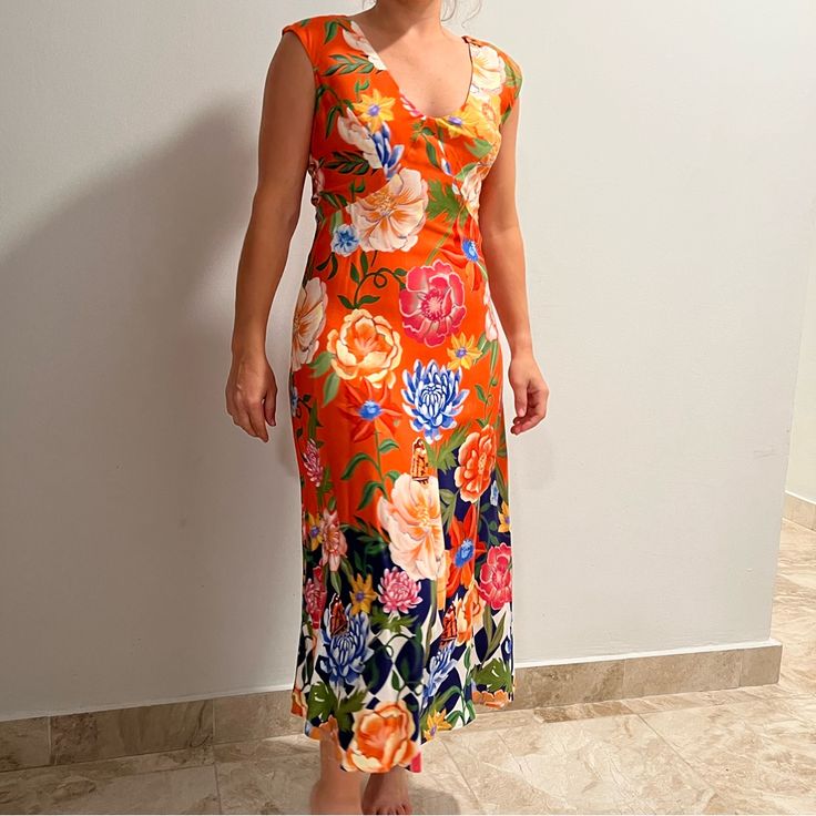 Perfect For Your Next Garden Party. Vibrant Floral Print Dress For Garden Party, Vibrant Floral Dress For Garden Party, Elegant Yellow Floral Summer Dress, Yellow Dress For Garden Party, Elegant Yellow Floral Dress For Garden Party, Elegant Yellow Dress For Garden Party, Vibrant Sleeveless Dresses For Garden Party, Yellow Floral Maxi Dress For Garden Party, Vibrant Fitted Maxi Dress