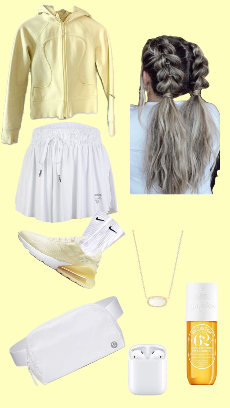 Outfit Inspo Preppy, Yellow Lululemon, Lululemon Preppy, Lululemon Outfit, Lululemon Outfits, Teen Outfits, Cute Preppy Outfits, Preppy Outfit, Sporty Outfits