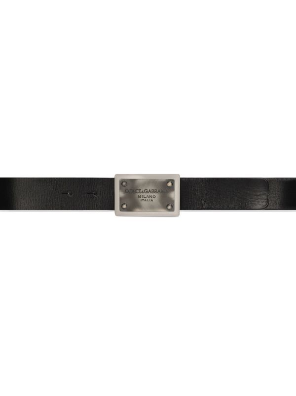 Dolce & Gabbana logo-buckle Leather Belt - Farfetch Leather Belts Men, Dolce And Gabbana Man, Colored Leather, Leather Logo, Leather Belts, Leather Accessories, Black Belt, Mens Belts, Leather Belt