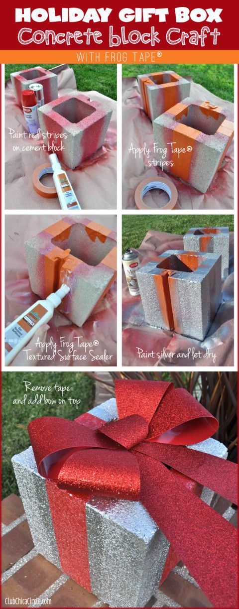 the instructions for how to make an origami gift box with glitter and ribbon