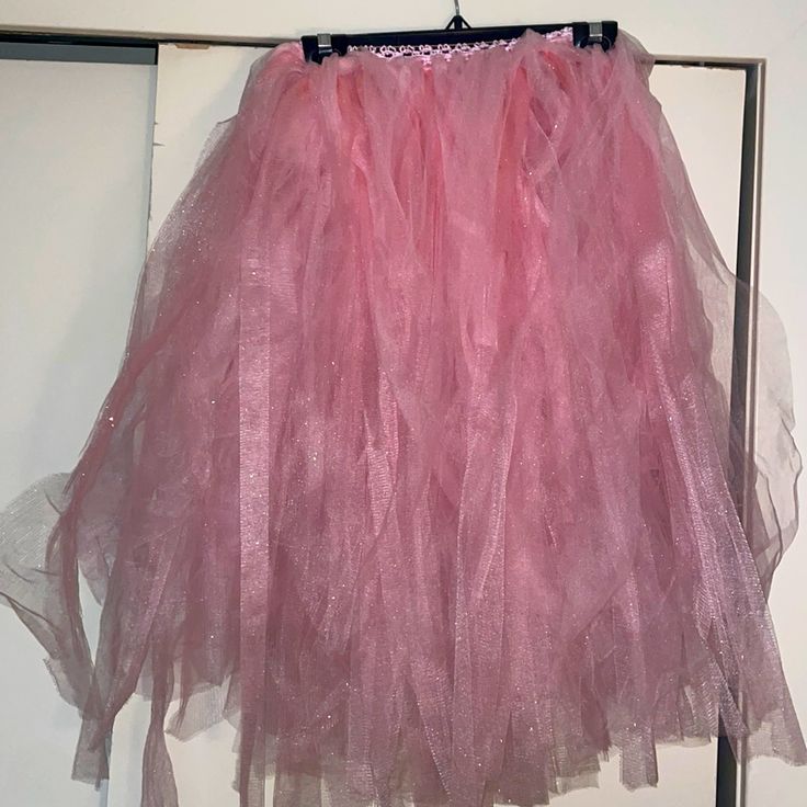 Nwot Girls Tulle Skirt Girls Tulle Skirt, Tulle Skirt, Size 10, Skirt, Full Service, Pink, Color