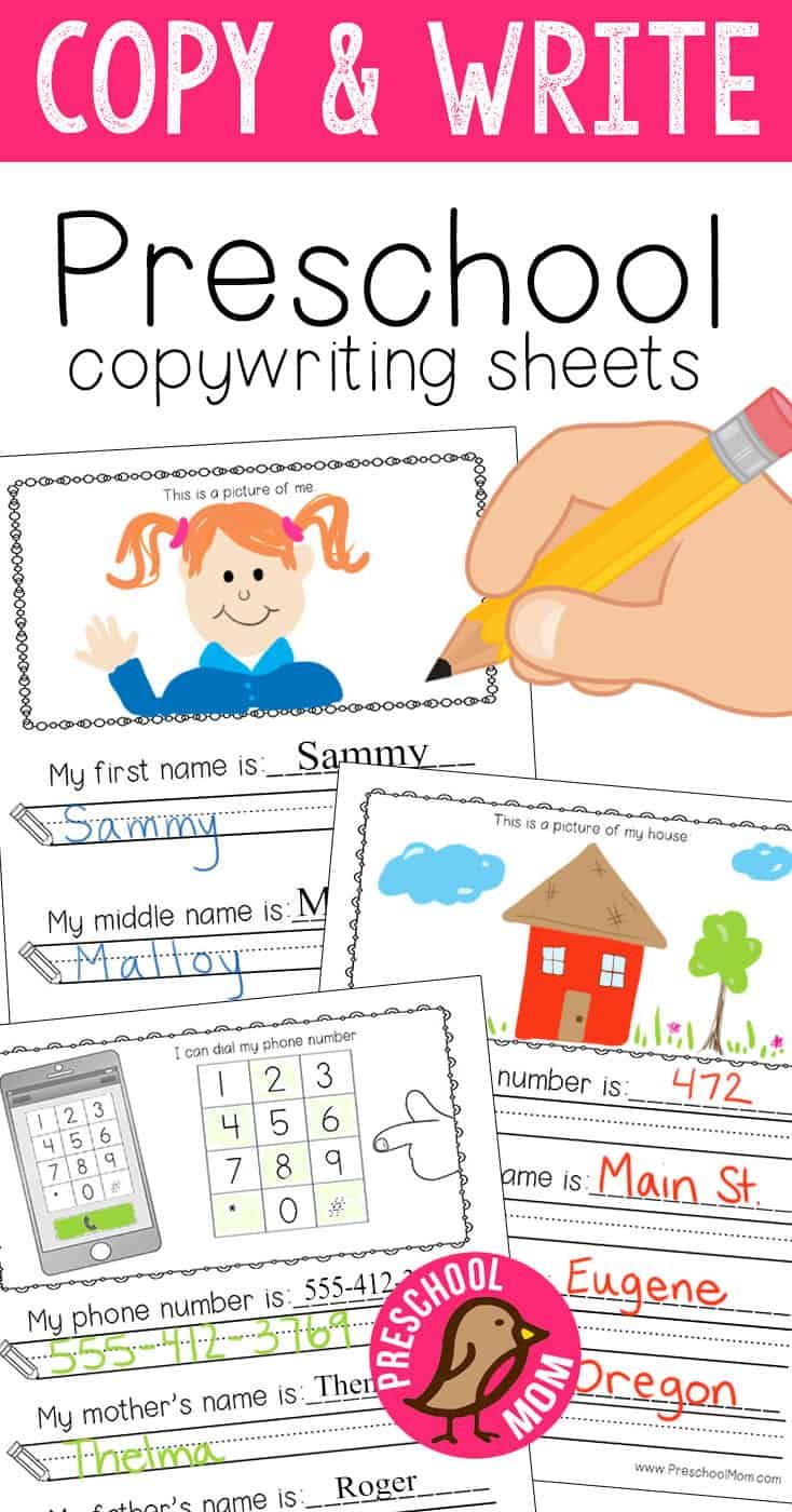 handwriting and writing worksheets for children to learn how to write with the help of their teacher